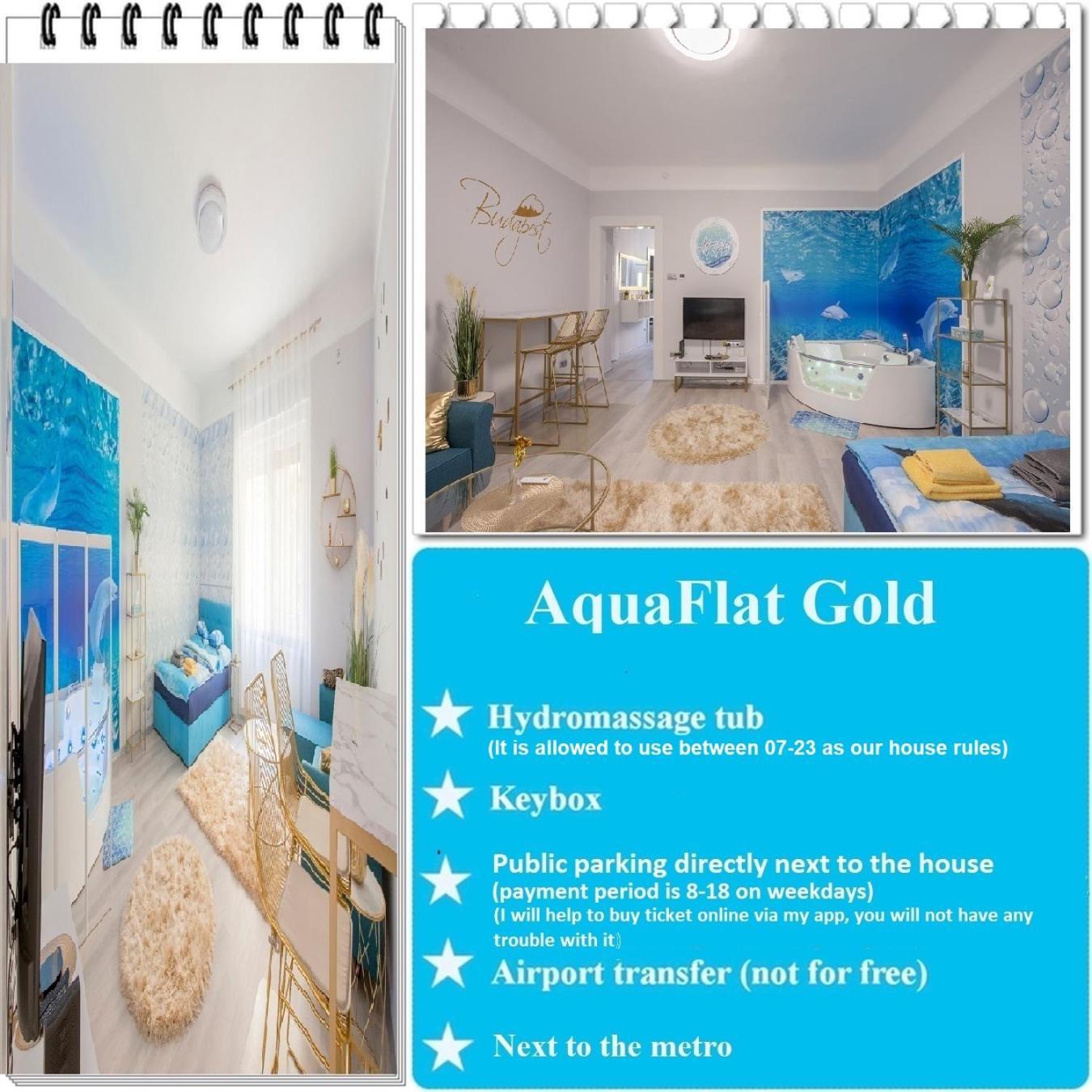 شقة Aquaflat Gold بودابست المظهر الخارجي الصورة